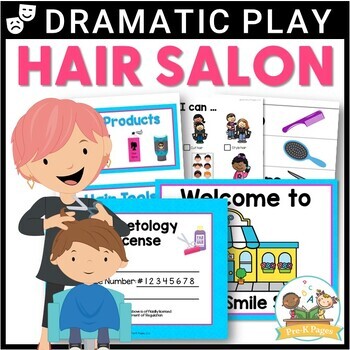 Preview of Hair Salon Dramatic Play
