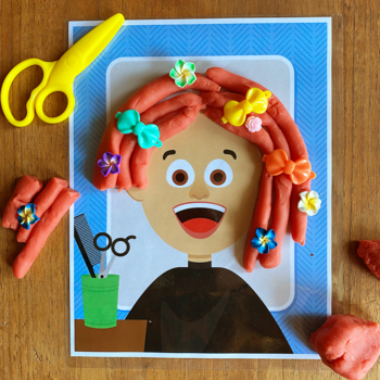 Play Dough Scissors-Preschool Training Scissors -Plastic Scissors