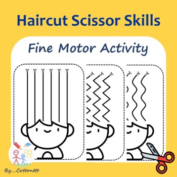 Snip 'n Giggle: Hilarious Haircuts Scissor Skills Practice ✂️😄 — Preschool  Vibes