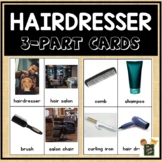 Hairdresser Vocabulary Word Cards
