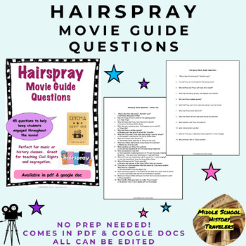 Preview of Hairspray Movie Guide Questions