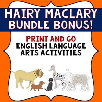 Preview of Hairy Maclary Book Series English Language Arts Bundle.