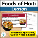 Haitian Culture Lesson - Foods of Haiti for International 