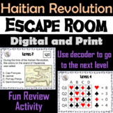 Haitian Revolution Activity Escape Room