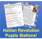 Haitian Revolution Puzzle Stations