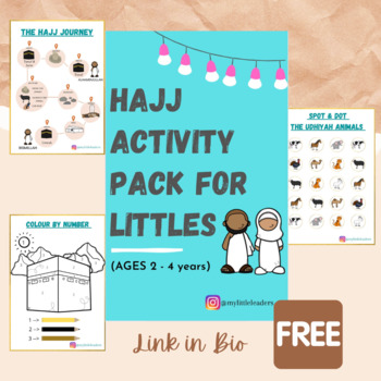Preview of Hajj Activity Pack for Toddlers