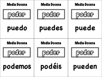 dirty dozen spanish verb endings
