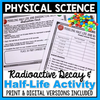 Preview of Half Life and Radioactive Decay Activity