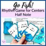 Half Note Go Fish Rhythm Card Game for Elementary Music Centers