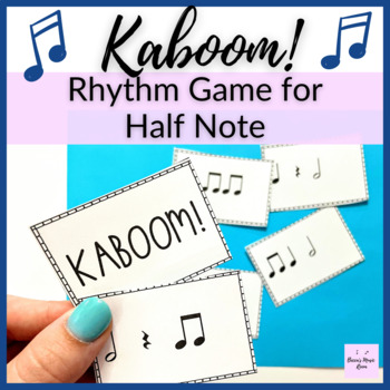 Preview of Half Note Kaboom! Rhythm Game for Elementary Music Centers