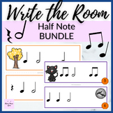 Half Note Write the Room BUNDLE for Music Rhythm Review