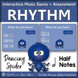 Rhythm Game: Half Notes Interactive Music Game & Assessmen