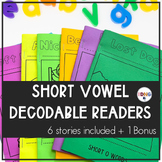  Short Vowel Sounds Decodable Readers Text Set