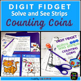 Counting Money - Solve & See Strips