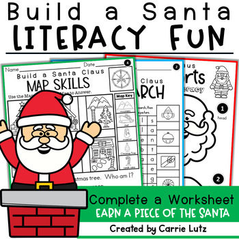 Christmas Build-a-Santa Craft