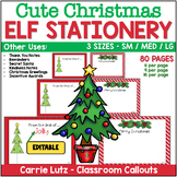 Elf Notes - Editable Elf Stationery