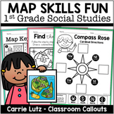 First Grade Map Skills Worksheets