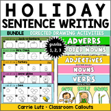 Half Price | Holiday Sentence Writing First Grade Literacy