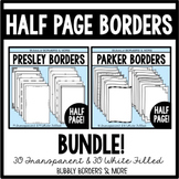 Borders Half Page BUNDLE!