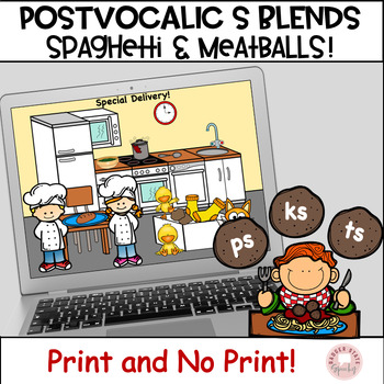 Preview of Postvocalic s blends Articulation Phonology Food Activity Speech Therapy