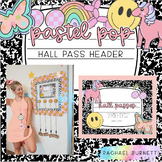 Hall Pass Header Pastel Pop