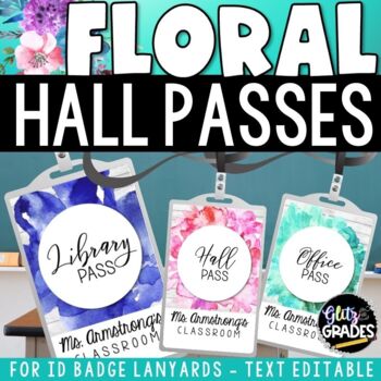 Hall Pass ID Lanyard