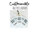 Hall Passes for Lanyards (Farmhouse)