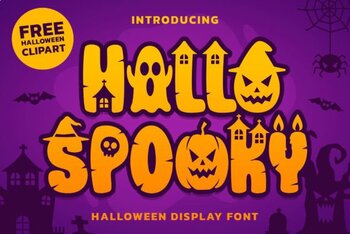 Halau Spooky Font, Webfont & Desktop