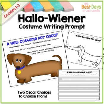 Preview of Hallo-wiener Writing A New Costume for Oscar Halloween Writing
