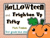 HallowTeen and Frighten Up Fifty Math Game Freebies