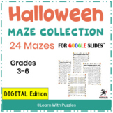 Hallowe'en Maze Collection for Google Apps™ 24 Unique Maze