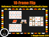 Halloween 10-Frame Flip- Counting & Cardinality & Subitizi