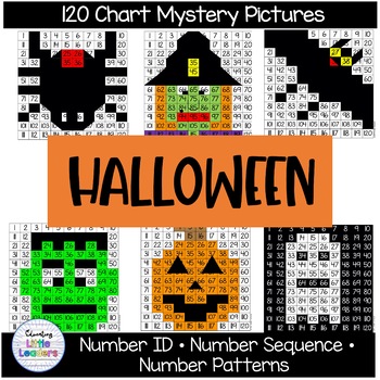 Preview of Halloween 120 Chart Math Mystery Pictures