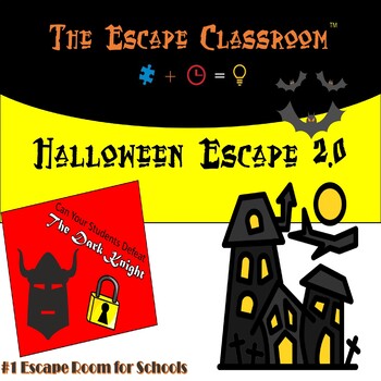 Preview of Halloween 2.0 Escape Room  | The Escape Classroom