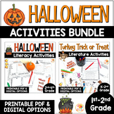 Halloween Language Arts Activities BUNDLE w/ Digital Option