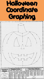 Halloween Coordinate Plane Graphing Picture: Pumpkin (Orde