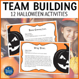 Halloween Party Activities Team Building Task Cards