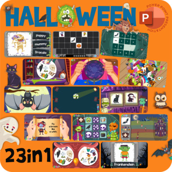Preview of Halloween 23in1 (PowerPoint Games)
