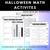 Halloween 2nd Grade Math Activities