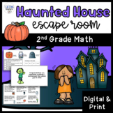 Halloween 2nd Grade Math Addition and Subtraction Escape R