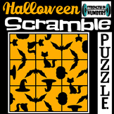 Halloween 3x3 SCRAMBLE Logic Puzzle Brain Teaser