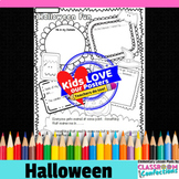 Halloween 4th Grade Coloring Poster Halloween Writing Prom