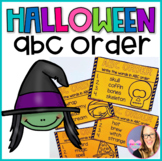 Halloween ABC Order Cards