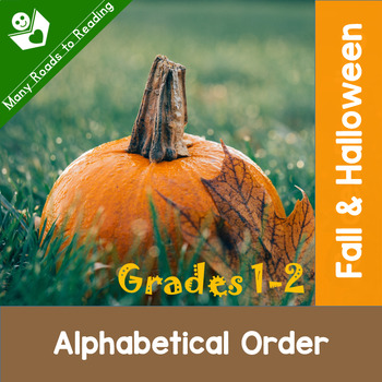 Preview of Halloween ABC Order Worksheets