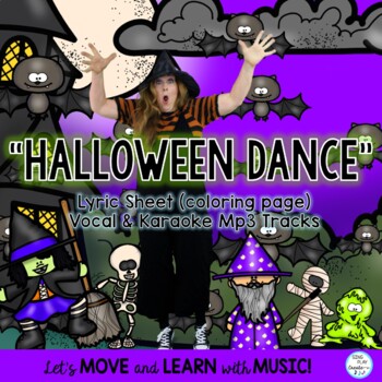 Preview of Halloween Action Song: “Halloween Dance” Brain Break, Movement