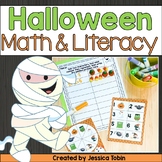 Halloween Math, Writing, Reading, Grammar, and Literacy - 