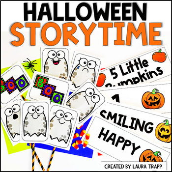Preview of Halloween Library Activities - Halloween Storytime