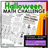 Halloween Activities 5th Grade Math Review Challenge | Mat