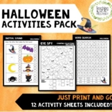 Halloween Activities