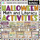 Halloween Math and Literacy Activities | Ultimate Bundle